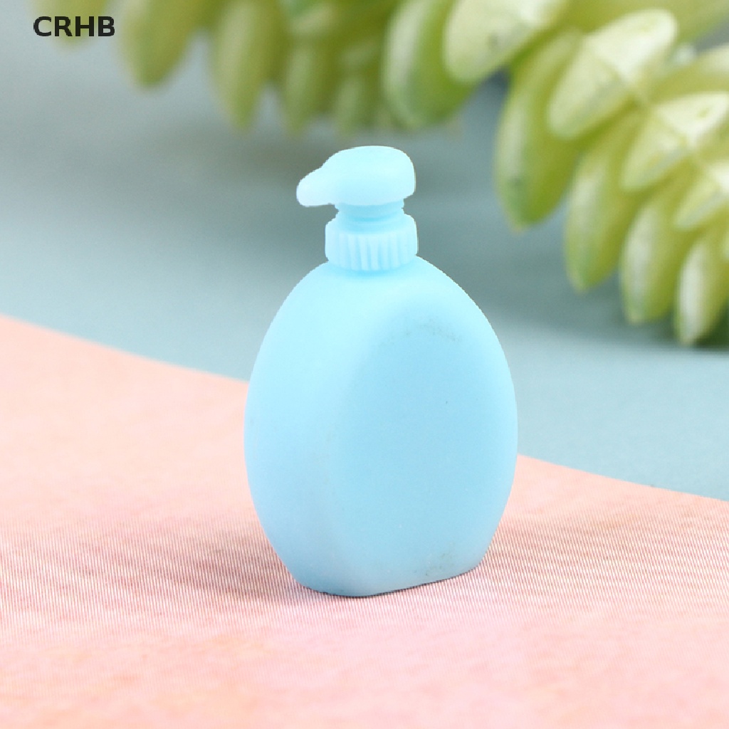 Crhb 1 Bộ Dầu Gội Và Sữa Tắm Bằng Nhựa Resin Thu Nhỏ Phụ Kiện Thủ Công Cho Búp Bê Mới