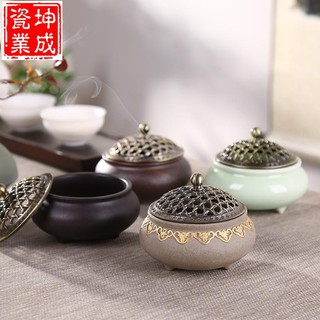 Đế Đốt Trầm Hương Bằng Sứ Kiểu Cổ Điển Trang Trí Phòng Khách