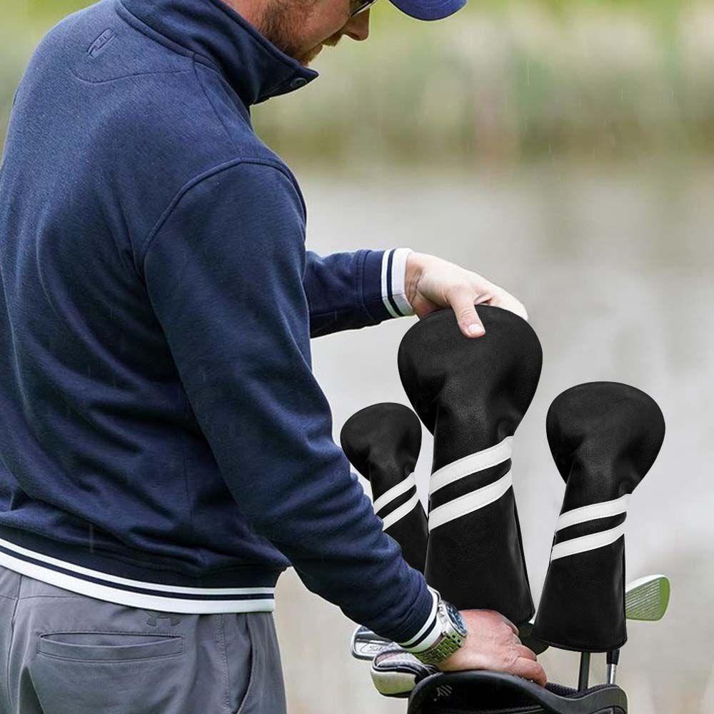 Vỏ Bọc Đầu Gậy Đánh Golf Bằng Da PU Cao Cấp
