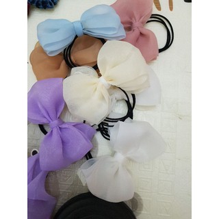 Dây buộc tóc đính nơ