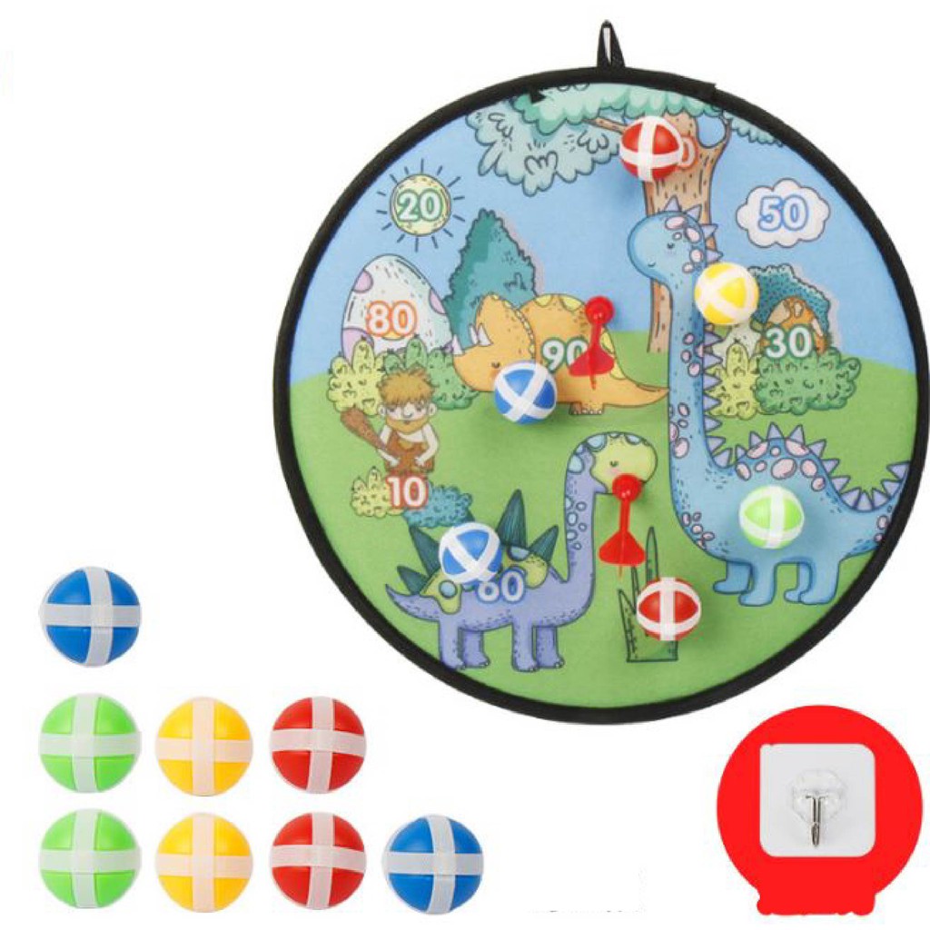 [SIÊU HOT] ĐỒ CHƠI BẢNG PHI TIÊU BÓNG DÍNH TREO TƯỜNG, AN TOÀN CHO TRẺ EM + 8 BÓNG