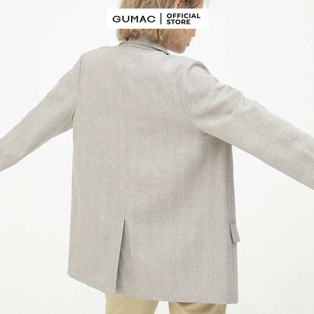 Áo vest phối nắp túi GUMAC chất bố cotton dày dặn AB5135 | BigBuy360 - bigbuy360.vn