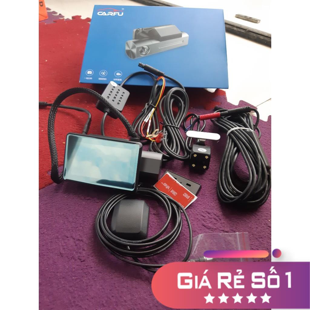 Camera hành trình ô tô kết nối Wifi/3G/GPS/ADAS xem từ xa truyền hình trực tuyến định vị từ xa chính hãng carfu c1 | BigBuy360 - bigbuy360.vn