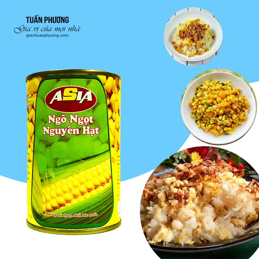 Ngô Hạt Asia Á Châu 450 Gam ( Lon ) | BigBuy360 - bigbuy360.vn