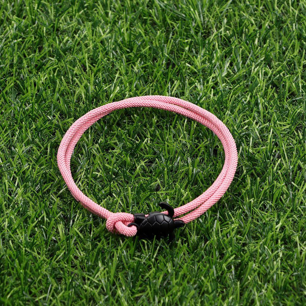 Vòng Đeo Tay Sinh Tồn Màu Đen Bằng Thép Không Gỉ