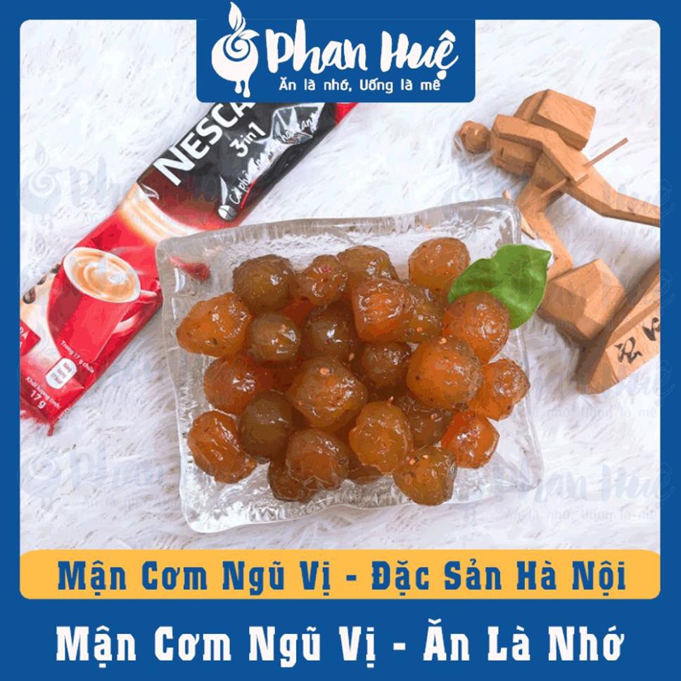 [ Dùng thử ] Ô mai xí muội mận cơm ngũ vị Phan Huệ đặc biệt, mận cơm miền Bắc chọn lọc, đặc sản Hà Nội