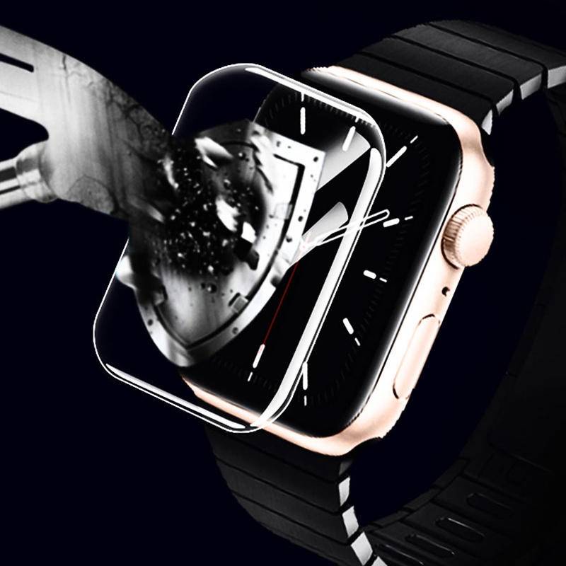 Toàn Bộ Miếng Dán Bảo Vệ Màn Hình HD Mềm Cho iWatch 8 7 SE 2022 45mm 41mm 40mm 44mm