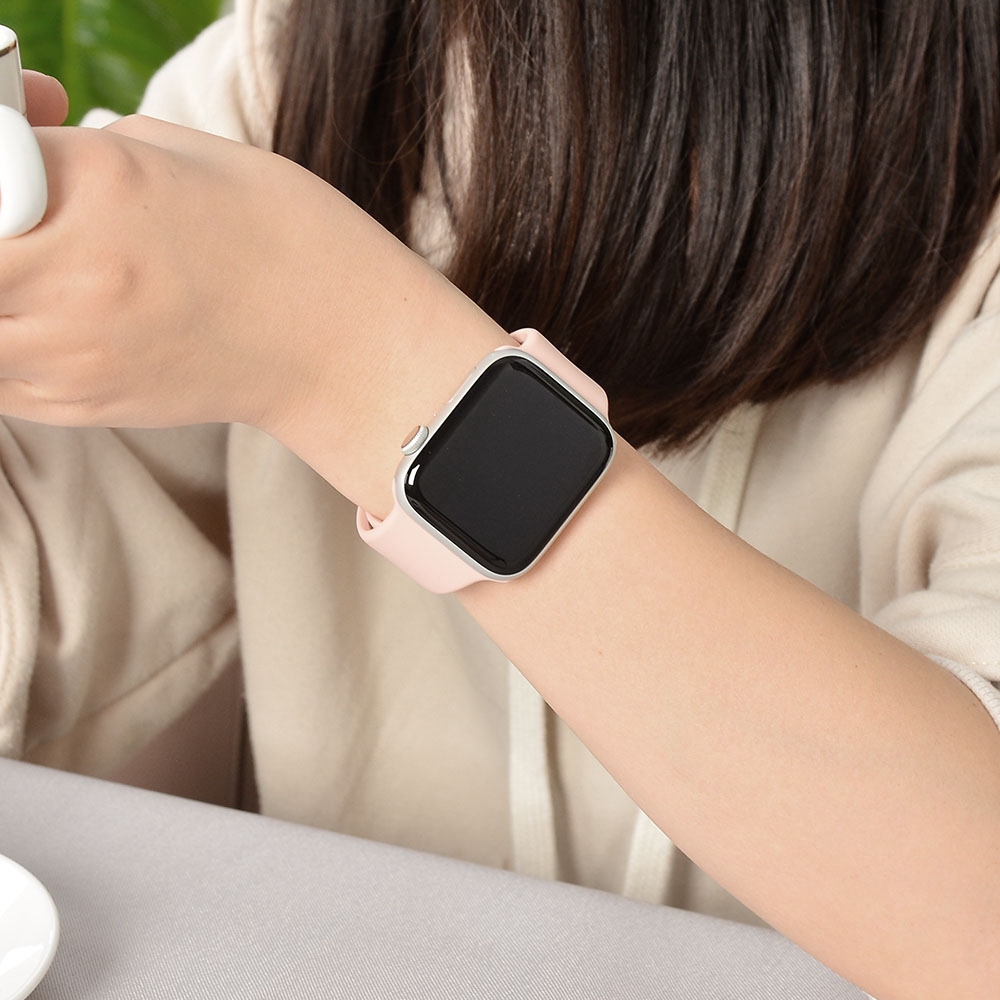 Dây đeo silicon thể thao cho đồng hồ thông minh for Apple Watch 1 / 2 / 3 / 4 / 5 / SE / 6/7 , iWatch 38mm/40mm 42mm/44mm 41mm 45mm