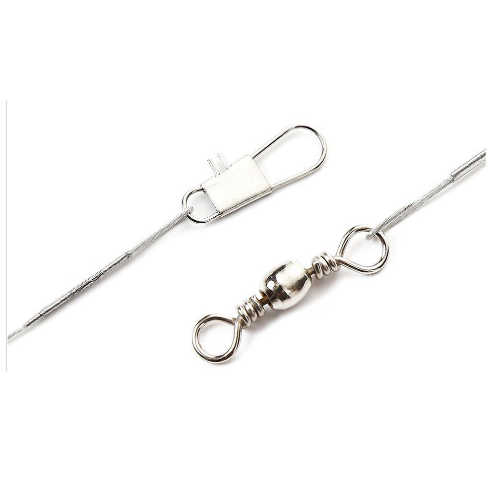 MYRONGVN Set 10 Dây Thép Móc Mồi Câu Cá An Toàn