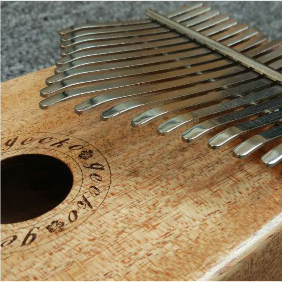 Đàn Kalimba Woim 17 phím Gỗ K17K cao cấp- Thumb Piano 17 keys ( full phụ kiện ) - HÀNG CÓ SẴN