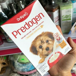(HỘP GIẤY 110G)Sữa bột cho Chó con Dr.Kyan predogen gói 110g
