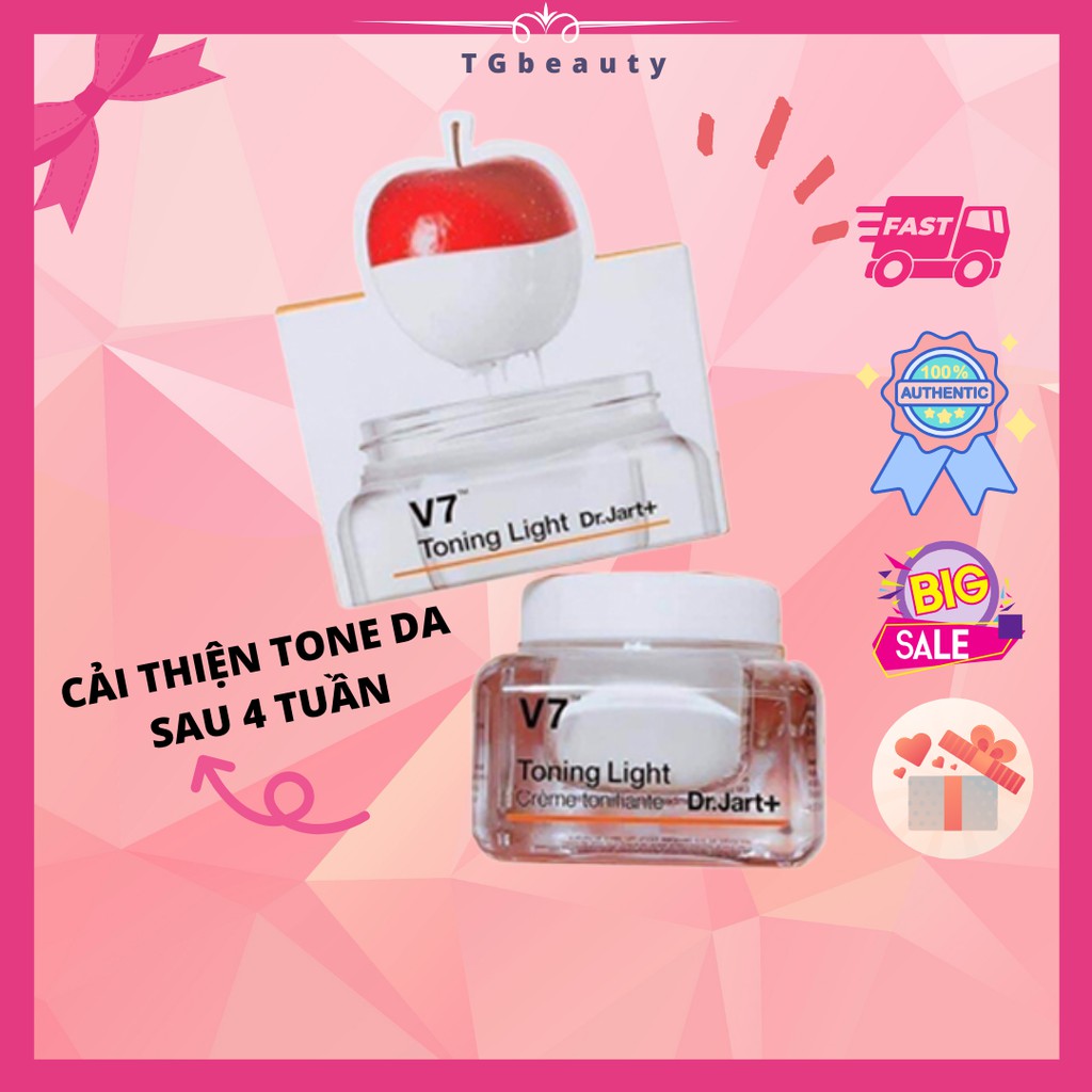 Kem Dưỡng Trắng Và Tái Tạo Da V7 TONING LIGHT Hàn Quốc [MẪU MỚI] SIZE 10ML