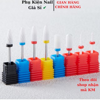 Đầu mài sứ, Đầu mài móng nail