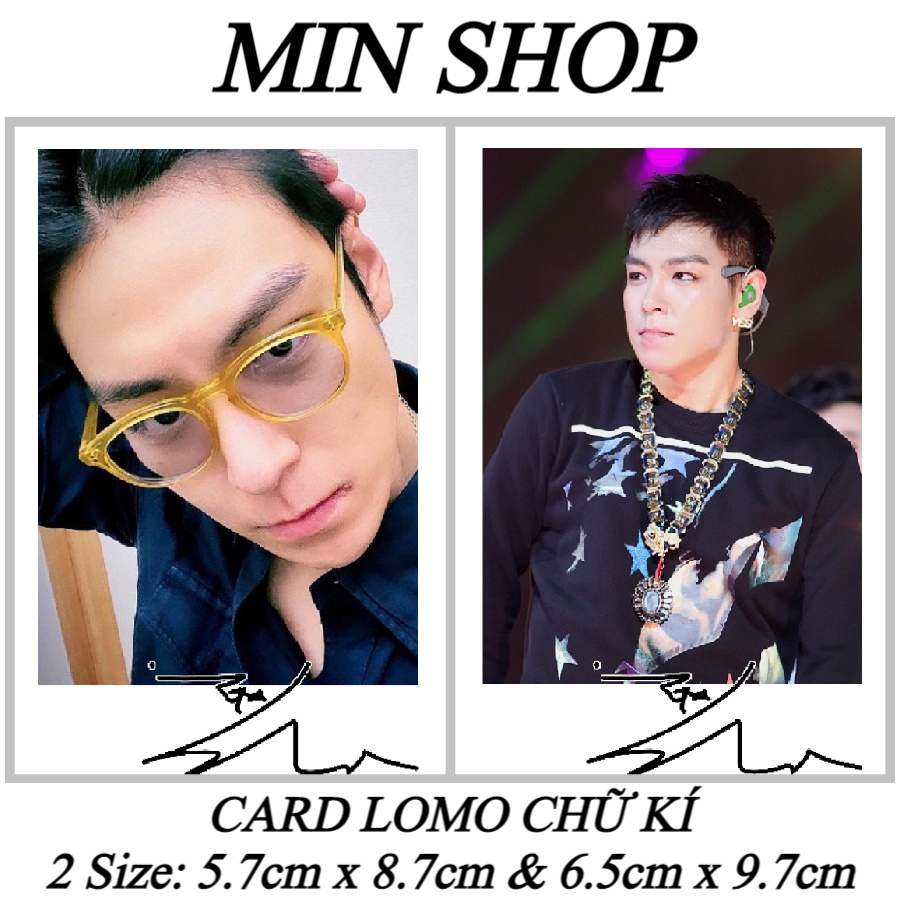 CARD CHỮ KÍ T.O.P BIGBANG