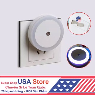 (Video Review) Đèn Ngủ Cảm Ứng Ánh Sáng Kiểu VÒNG TRÒN, Tự Động Bật Vào Buổi Tối - Bảo Hành 1 Tháng