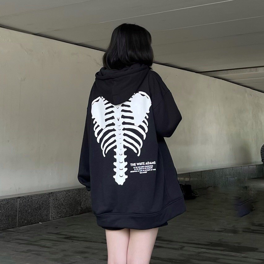 Áo Hoodie Nỉ Form Rộng Tay Phồng - Áo Nỉ Túi Bụng