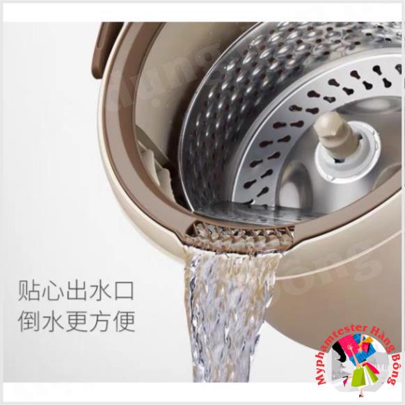 Chổi lau nhà 360 độ 1 lồng cao cấp hàng nhập khẩu