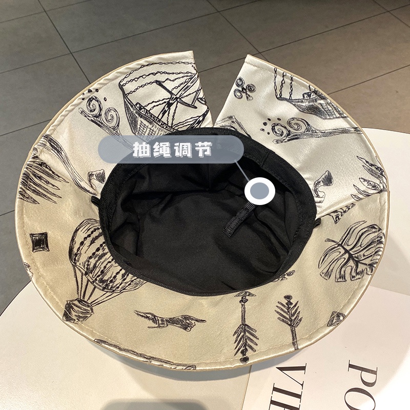 Nón Bucket Đính Nơ Phong Cách Retro Pháp Thời Trang Xuân Hè Cho Nữ