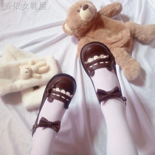 Giày búp bê đế thấp phong cách lolita xinh xắn cho nữ
