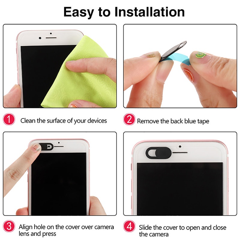 Miếng dán nắp trượt bảo vệ ống kính camera choipad/ máy tính xách tay/ máy tính bảng/ phone Xiaomi