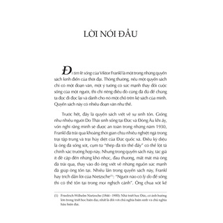 Sách - Đi Tìm Lẽ Sống (Tái bản mới nhất)