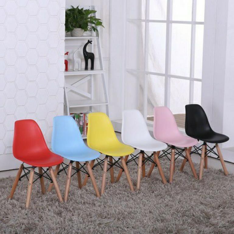 [Hàng Hot] Ghế Eames chân gỗ cao cấp, chất lượng