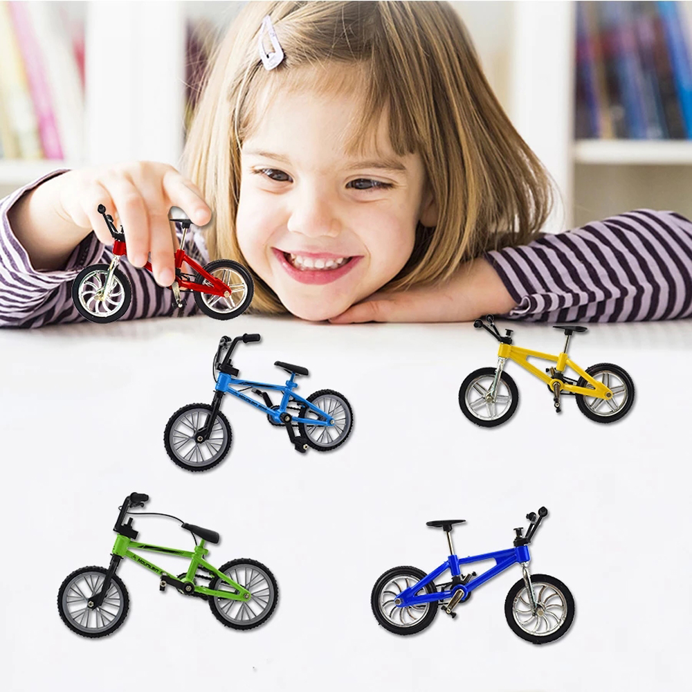 Mô Hình Xe Đạp BMX Đồ Chơi Mini Bằng Hợp Kim Cho Bé