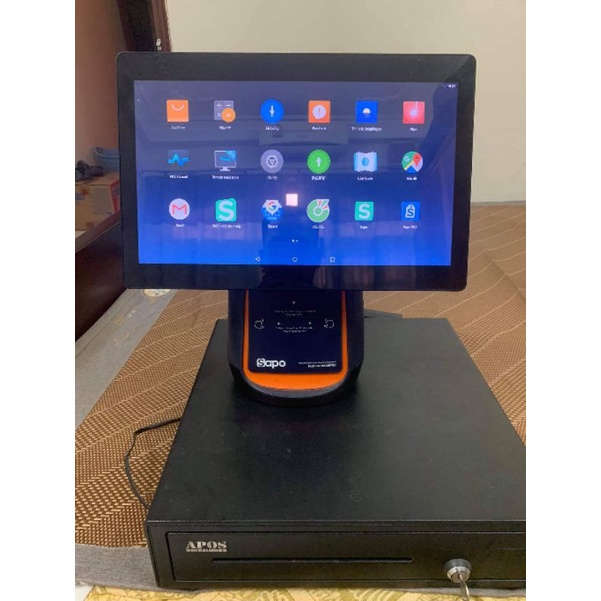 Máy POS bán hàng sunmi T1 sunmi T2 tích hợp máy in k80 trên máy