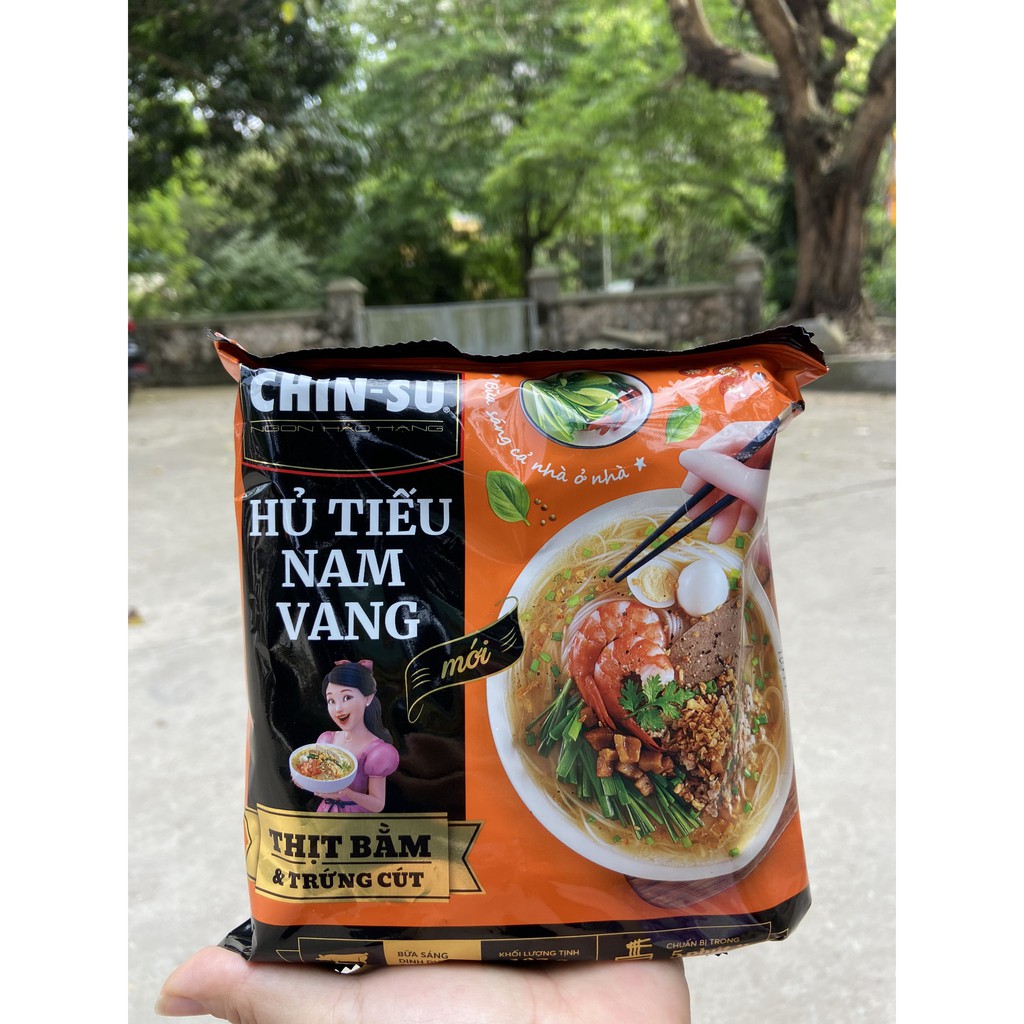 GÓI HỦ TIẾU NAM VANG CHINSU THỊT BẰM TRỨNG CÚT 137G