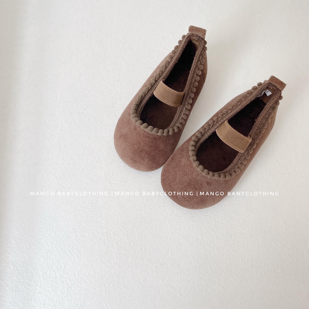 Giày búp bê viền bi cho bé gái - My Shoes