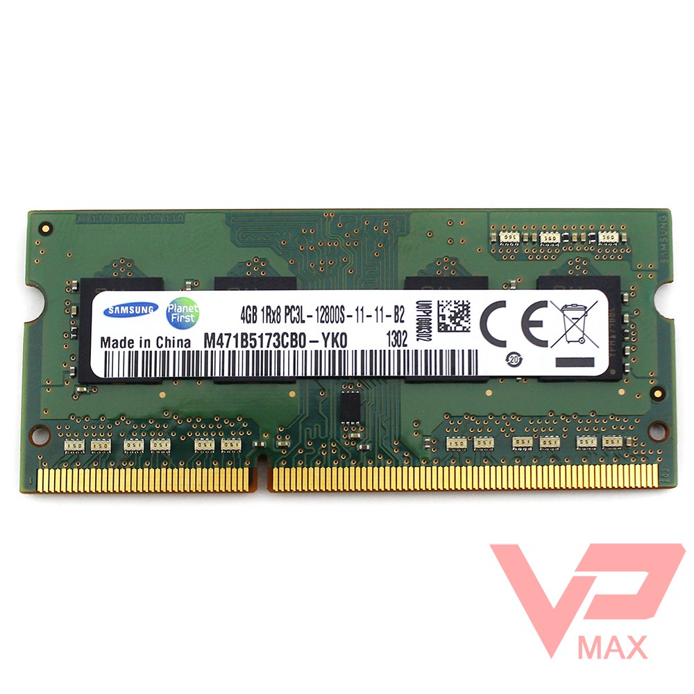 Ram Laptop Samsung 8Gb 4Gb PC3 PC3L buss 1600 mhz