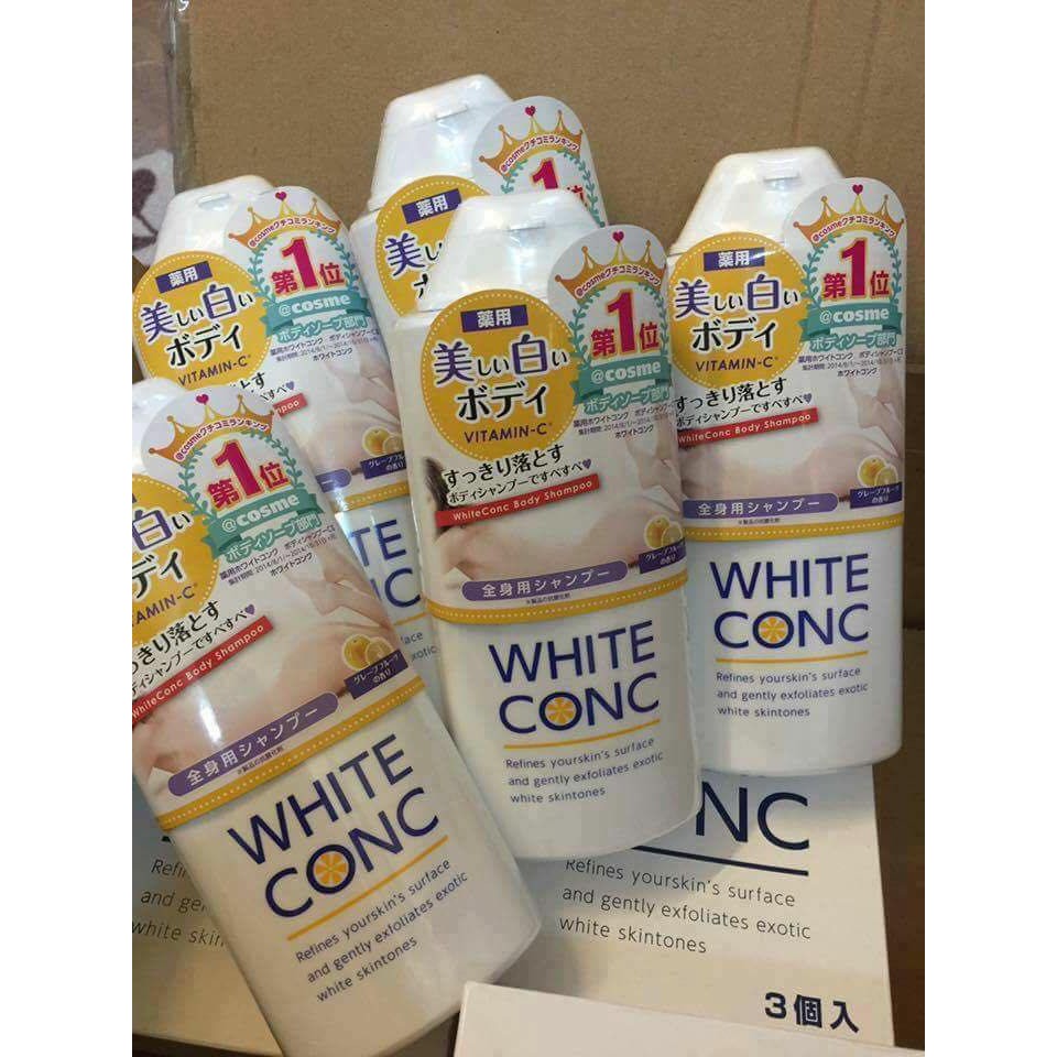 Sữa tắm trắng da white conc body vitamin C 360ml | BigBuy360 - bigbuy360.vn