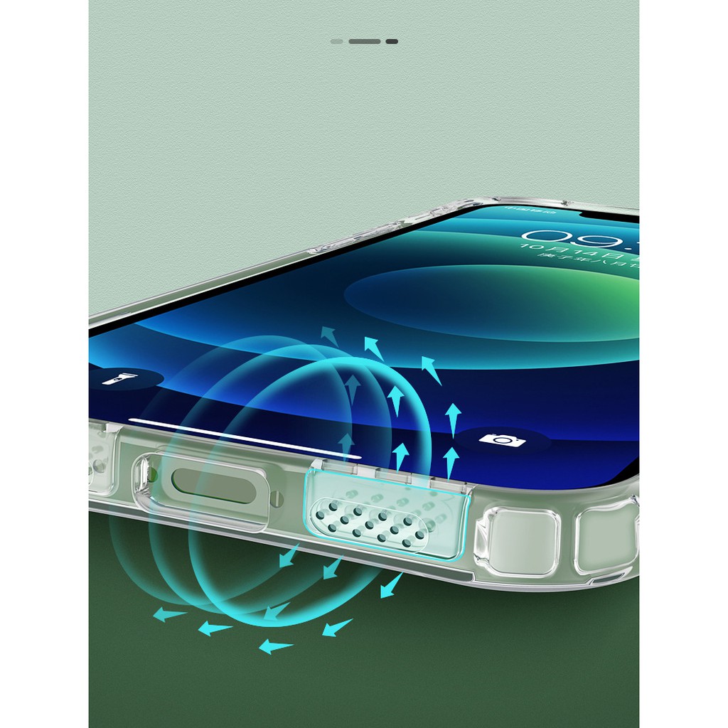 Ốp Lưng dành cho iPhone 12 Mini / 12 &amp; 12 Pro / 12 Pro Max Leeu Design TPU Nhám Bảo Vệ Camera.