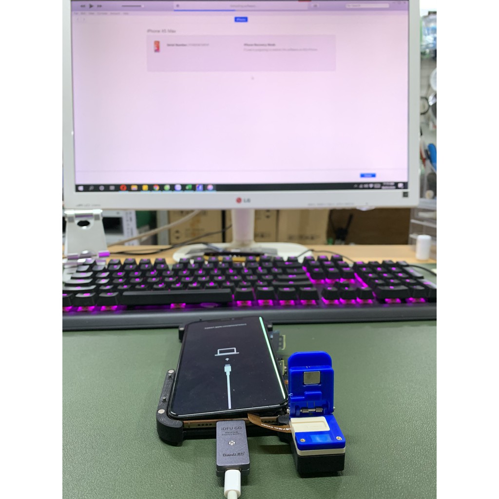 Đầu USB QianLi - iDFU GO 2 đưa iPhone - iPad về chế độ Recovery, đổi thông tin ổ cứng không đục ổ