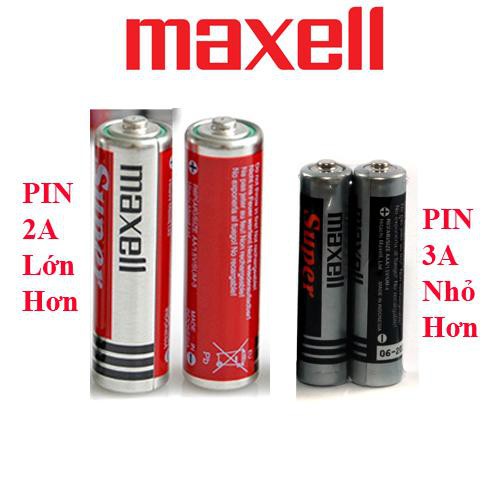 1 Vỉ Pin Tiểu Maxell AA (4 Viên) Hoặc AAA (2 Viên) - Pin Tiểu 2A, 3A