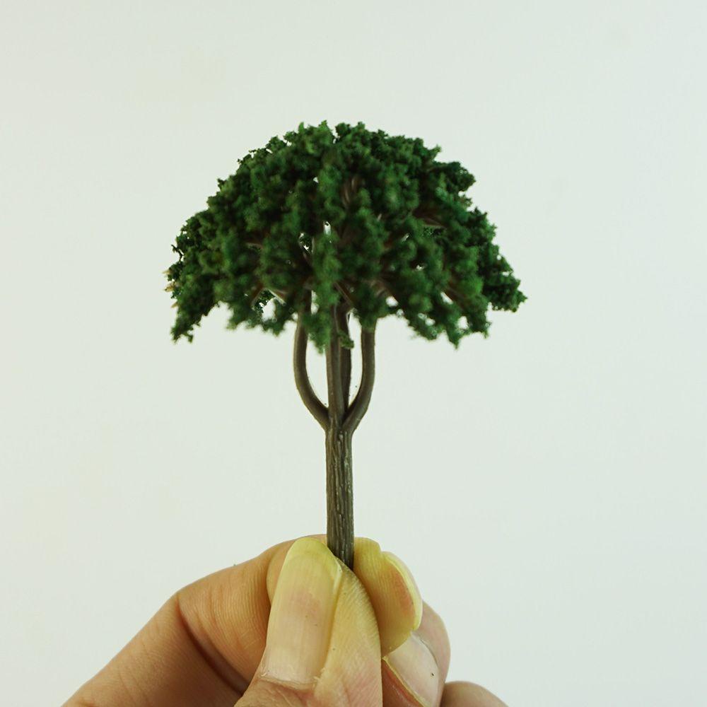 KUNHEV Bộ 30 Mô Hình Cây Xanh Mini Dùng Trang Trí