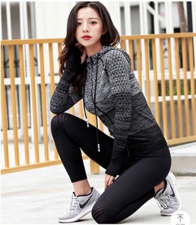 Com bo 2 Áo khoác tập quả trám