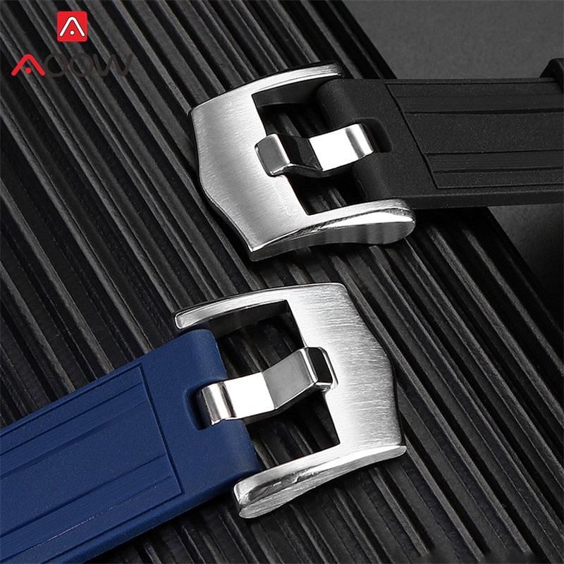 Dây Đeo Thay Thế 20mm 22mm Bằng Cao Su Cho Đồng Hồ Omega Seamaster 300