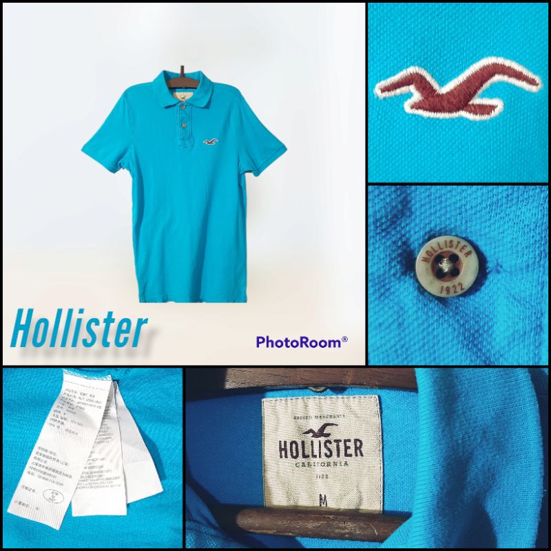 Áo Thun Polo Hollister Nguyên Bản - Thrift