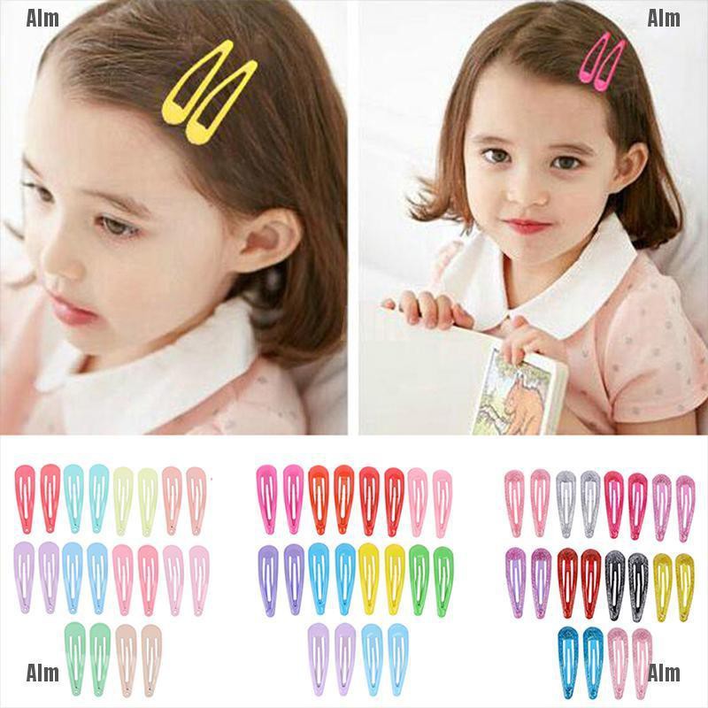 Set 20 Kẹp Tóc Kim Loại 5cm