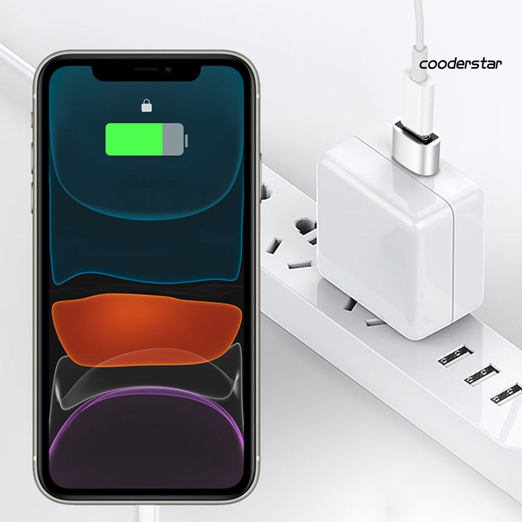 Đầu chuyển đổi USB 2.0 loại C bằng hợp kim nhôm cho điện thoại