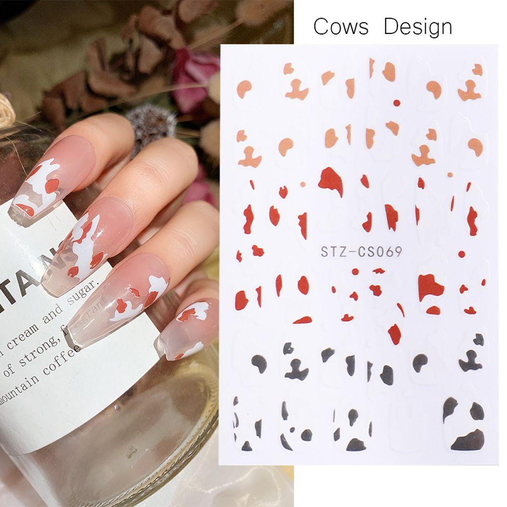 XIANTIN Miếng Dán Trang Trí Móng Tay Họa Tiết Đường Kẻ Nghệ Thuật