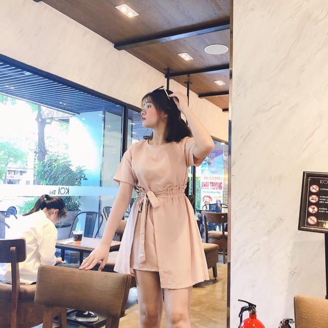 BABIE DRESS - ĐẦM XINH CỘT NƠ ĐỘC LẠ