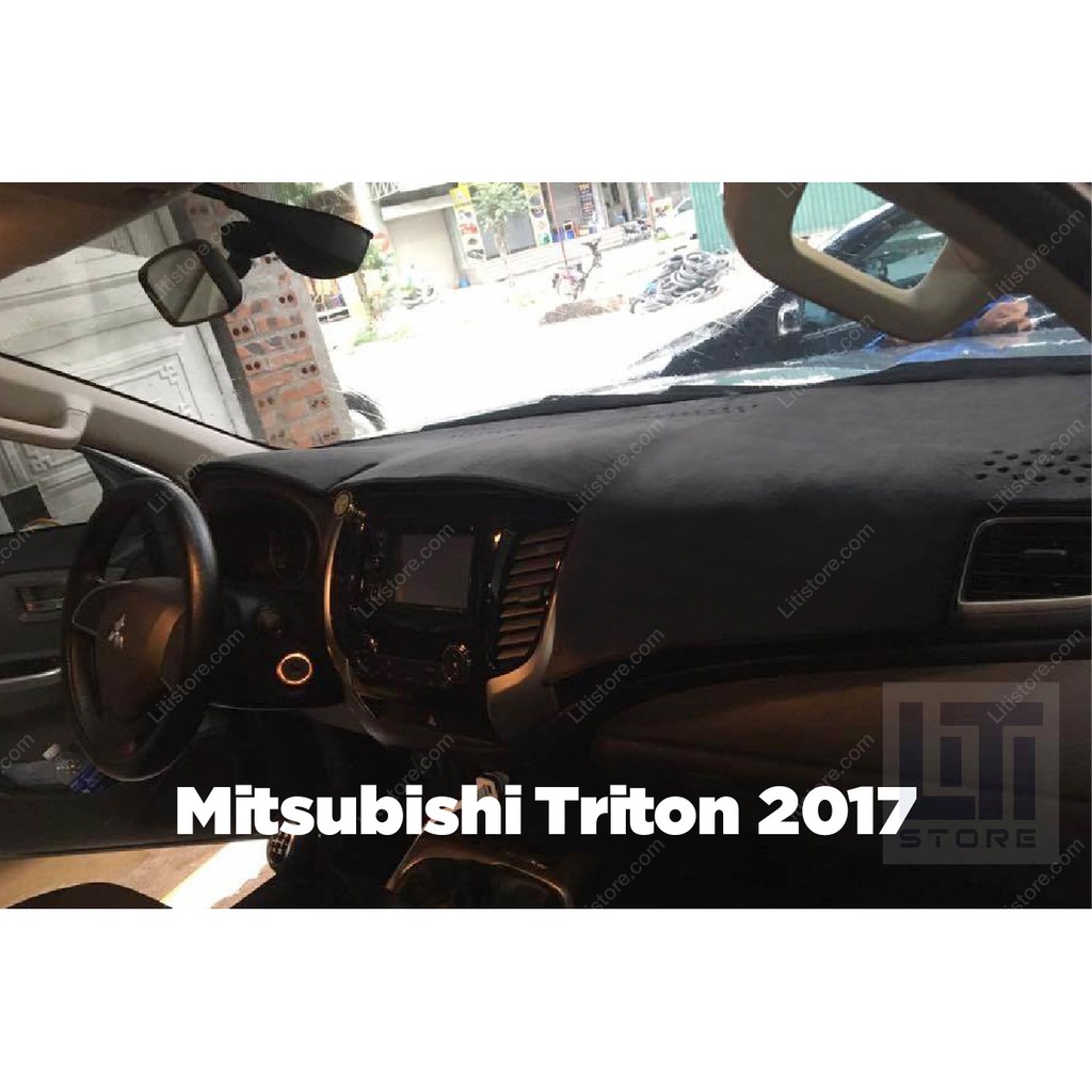 Thảm Taplo Nhung Lông cừu MITSUBISHI TRITON (Loại đặc biệt)