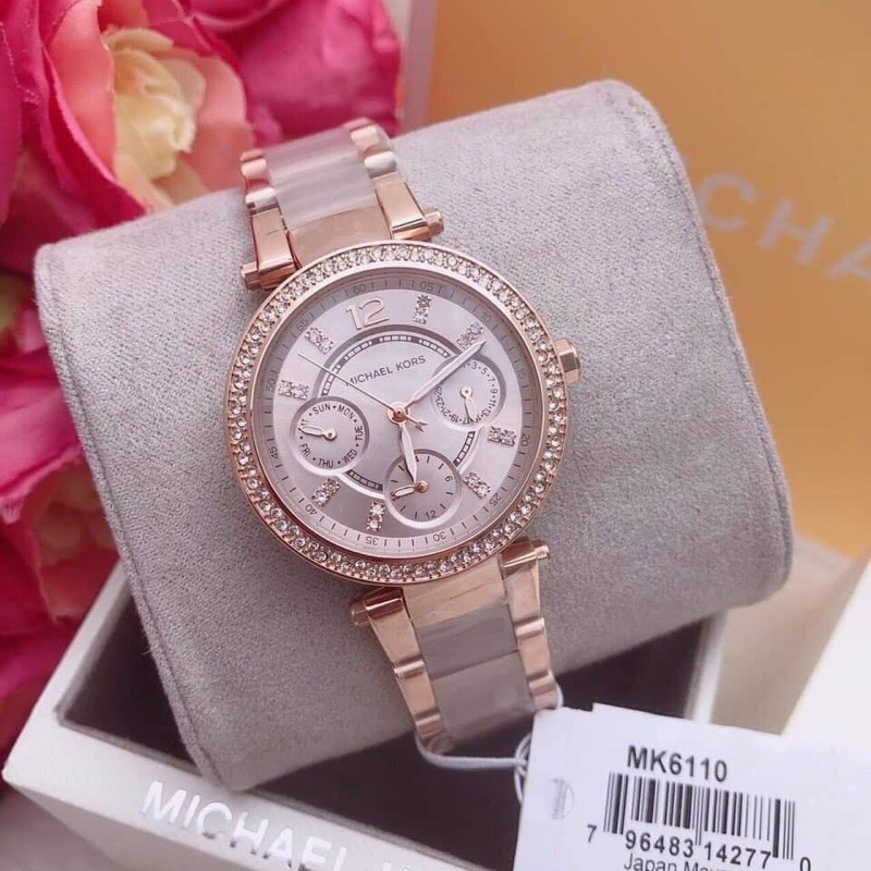 Đồng hồ nữ xách tay Micheal Kors 6110 full box chính hãng