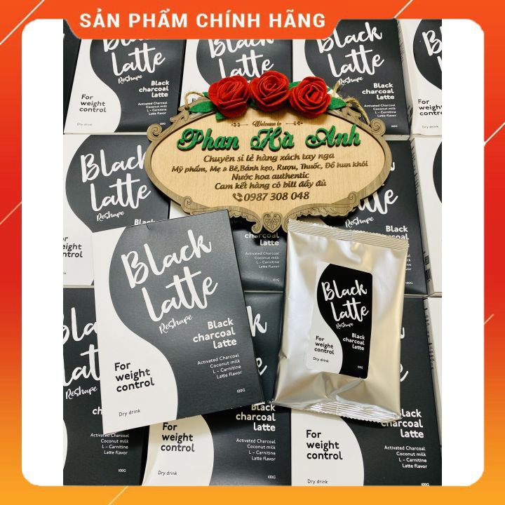 Black Latte Giảm Cân - Hỗ trợ giảm cân nhanh chóng hiệu quả an toàn khi dùng
