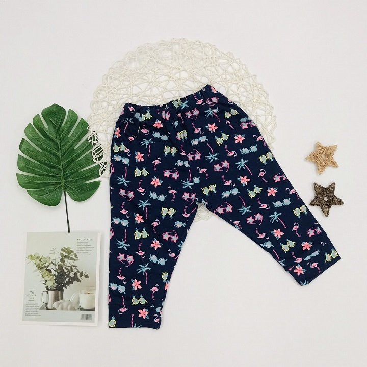 [Xinh Yêu] Quần Nỉ Da Cá Bé Gái, Size 2-8, Hàng Made In Vn, Chất Da Cá Xuất Dư Đẹp, Nhiều Màu Cho Bé