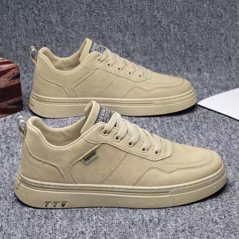 Giày Sneaker Nam, Giày Da Nam Thấp Cổ Da Lộn NEW 2023 - Fullbox