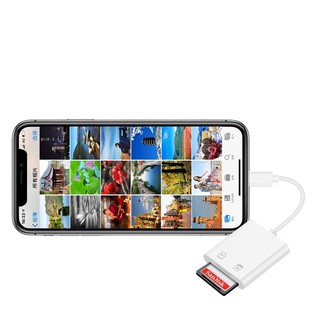 Đầu đọc thẻ nhớ OTG cho Iphone, Ipad (SD, microSD)