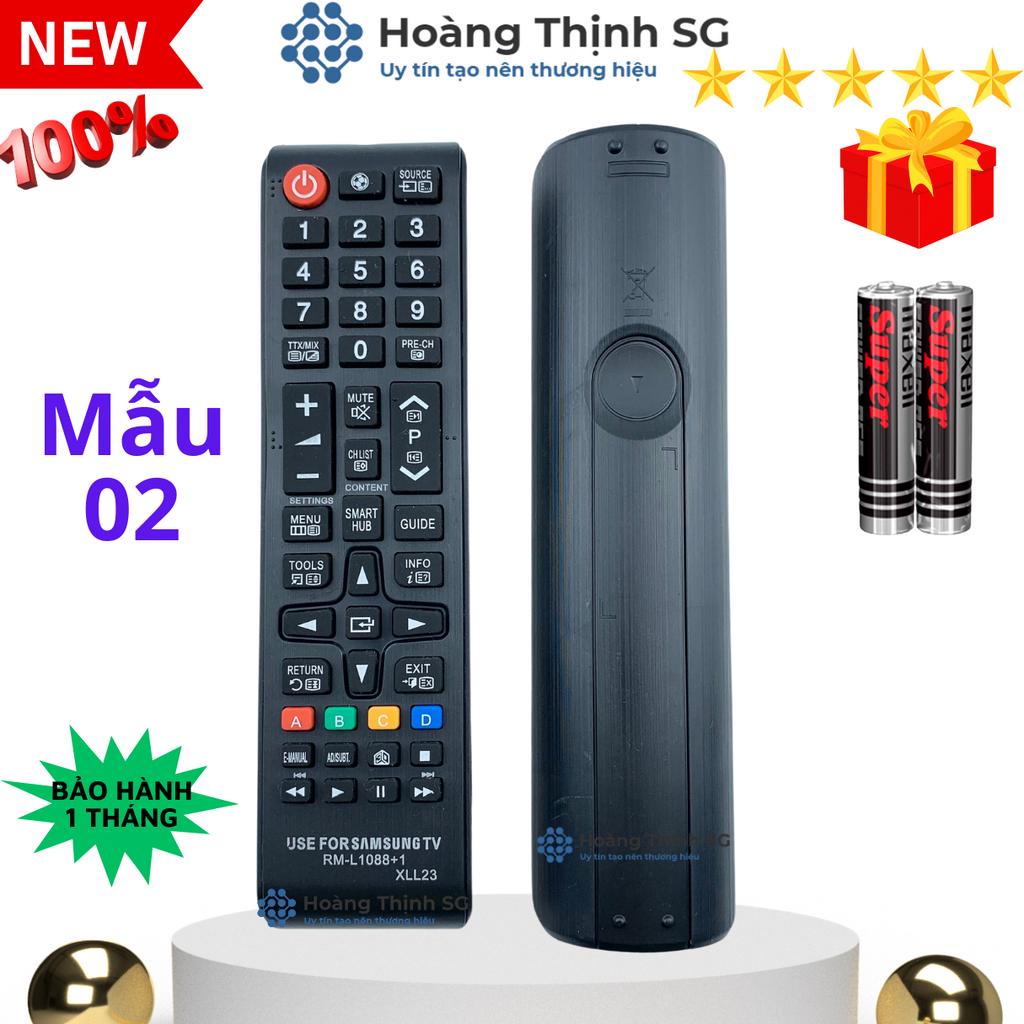 Remote điều khiển tivi Samsung 00607A, điều khiển TV Samsung các dòng tivi SMART /LED/ LCD - Tặng kèm pin